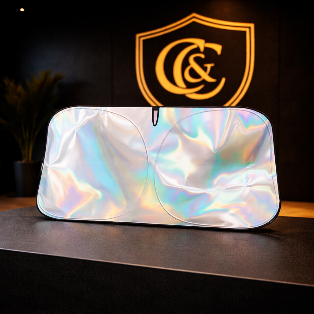 Chrome&Classic® Luxury Car Windshield Sunshades