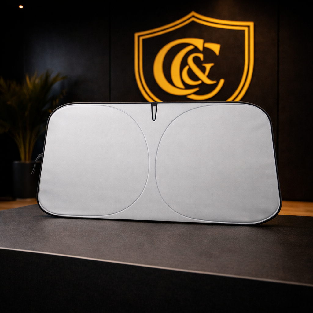 Chrome&Classic® Luxury Car Windshield Sunshades