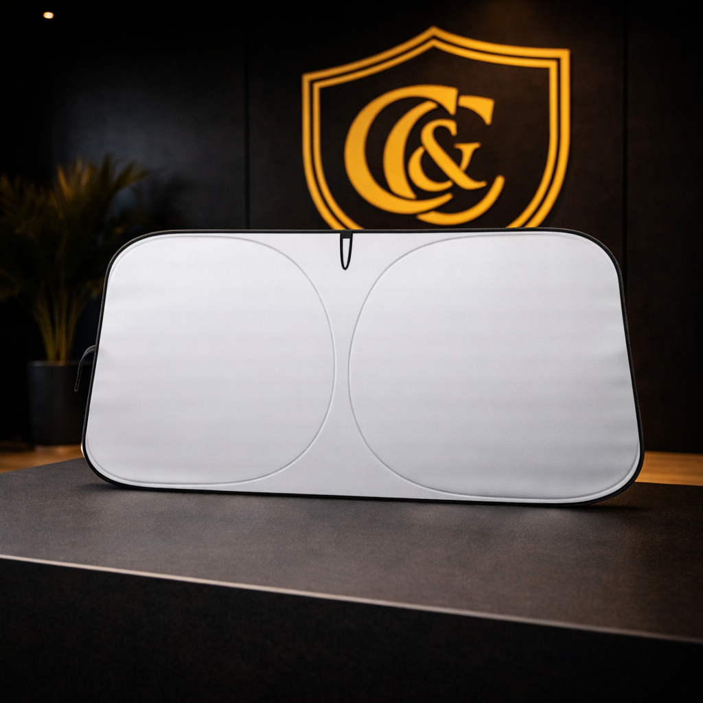 Chrome&Classic® Luxury Car Windshield Sunshades