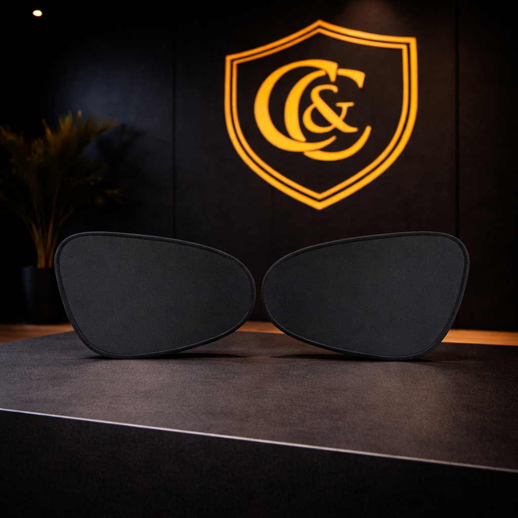 Chrome&Classic® Luxury Car Windshield Sunshades