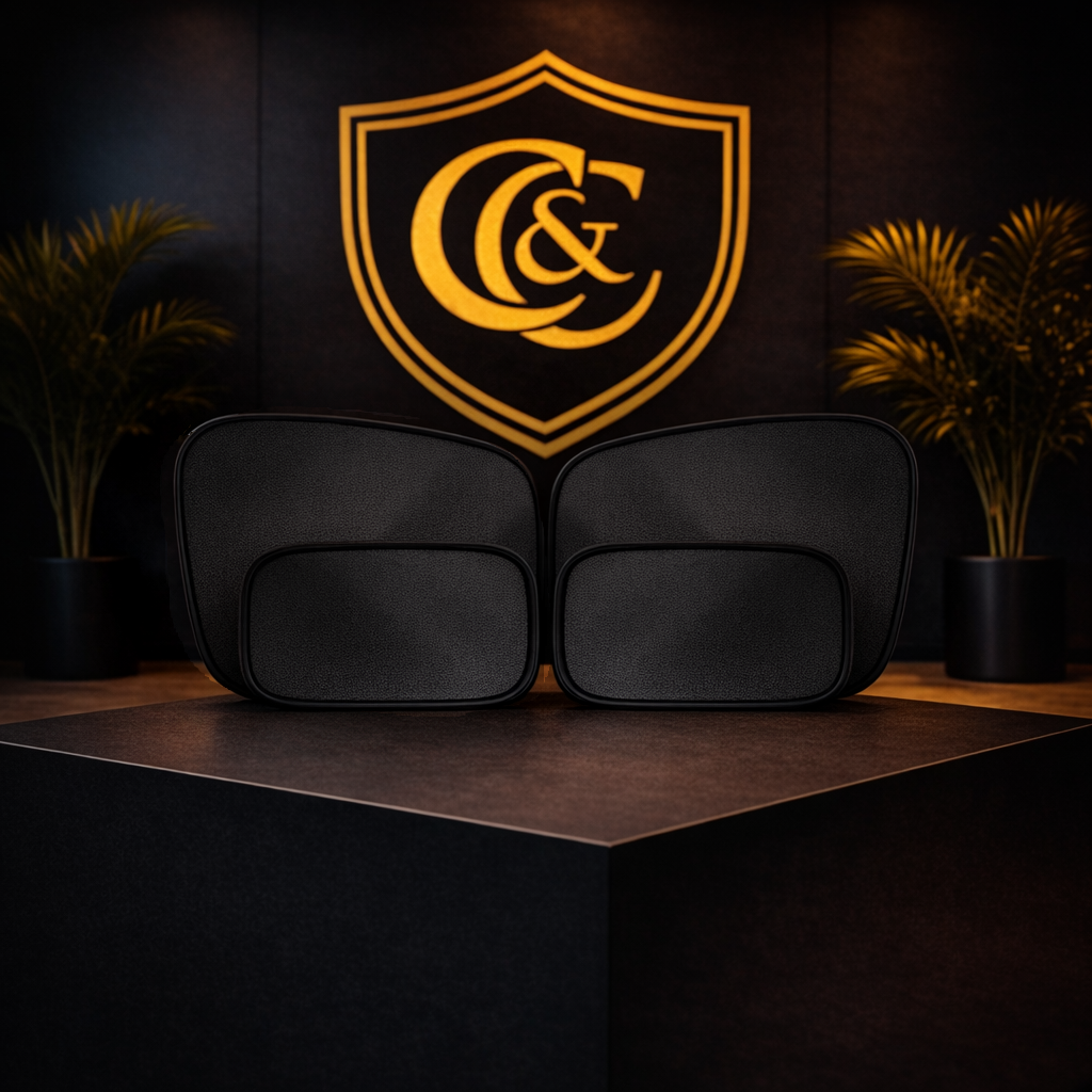 Chrome&Classic® Luxury Car Windshield Sunshades