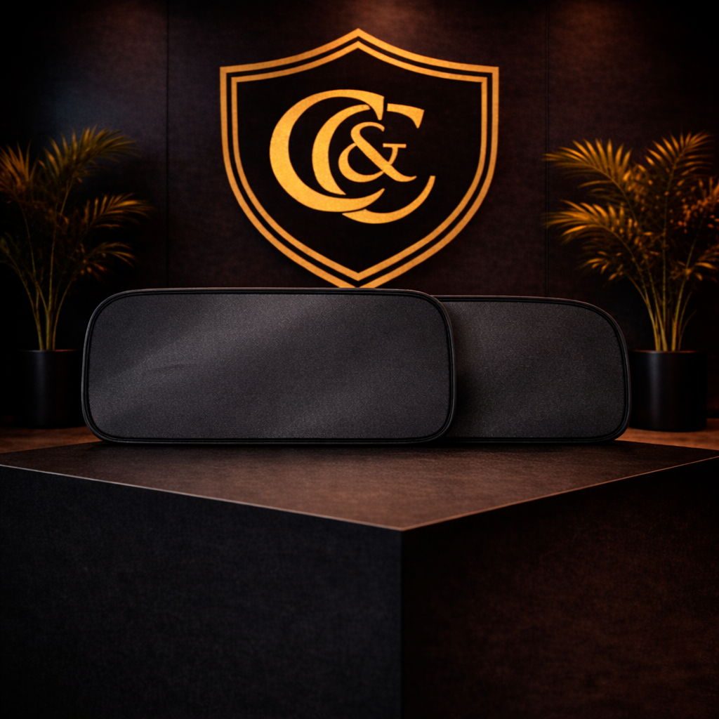 Chrome&Classic® Luxury Car Windshield Sunshades